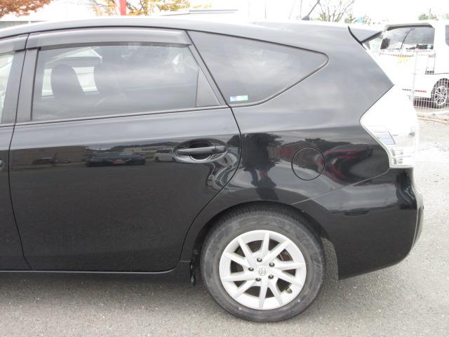 プリウスアルファ Ｓ　７人　純正ナビ　フルセグＴＶ　バックカメラ　障害物センサー　スマートキー・プッシュスタート　ビルトインＥＴＣ　前フォグランプ　純正１６ｉｎアルミホイール　横滑り防止装置　ＢＴ接続　ＣＤ、ＤＶＤ再生（54枚目）