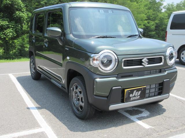 ハスラー ハイブリッドＧ　４ＷＤ　スズキセーフティサポート　届出済未使用車　ＬＥＤヘッドランプ　シートヒーター　アダクティブクルーズコントロール　誤発進抑制機能　ふらつき警報　標識認識機能　ハイビームアシスト　バニティーミラー（6枚目）