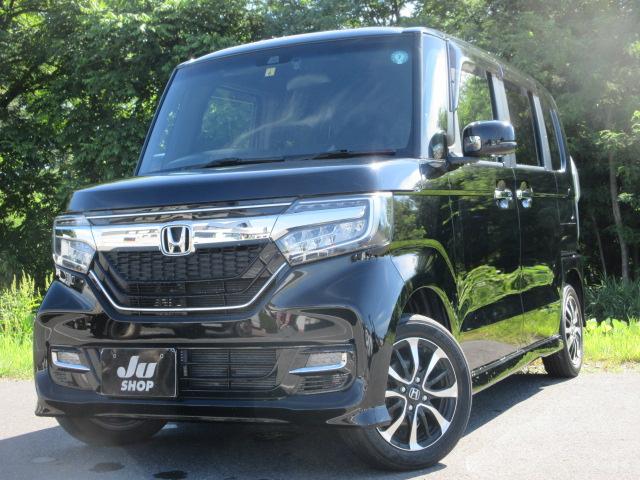 Ｎ－ＢＯＸカスタム Ｇ・Ｌホンダセンシング　４ＷＤ　ナビ　フルセグＴＶ　Ｂｌｕｅｔｏｏｔｈオーディオ　ＣＤ＆ＤＶＤ再生機能　バックカメラ　ＥＴＣ　クルーズコントロール　左側電動スライドドア　ＬＥＤヘッドランプ　フォグランプ　リアサンシェード（2枚目）