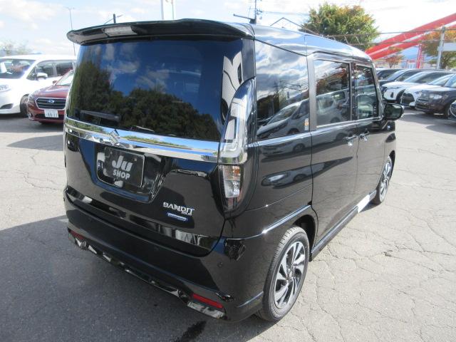 ソリオバンディット ハイブリッドMV 4WD スズキコネクトナビ 登録済未使用車 フルセグTV Bluetooth 全方位モニター シートヒーター LEDヘッド&フォグランプ 両側電動スライドドア 追従型クルコン USB入力端子 HUD(10枚目)