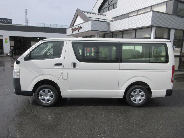 ハイエースバン ロングDX 4WD ナビ Bluetoothオーディオ CD&DVD再生機能 バックカメラ ETC ドライブレコーダー 衝突被害軽減ブレーキ 車線逸脱警報(8枚目)