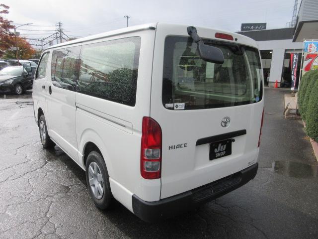 ハイエースバン ロングDX 4WD ナビ Bluetoothオーディオ CD&DVD再生機能 バックカメラ ETC ドライブレコーダー 衝突被害軽減ブレーキ 車線逸脱警報(12枚目)