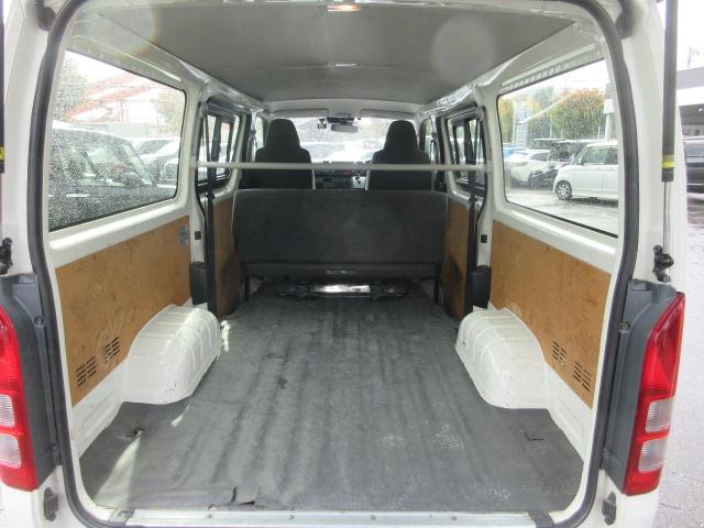 ハイエースバン ロングDX 4WD ナビ Bluetoothオーディオ CD&DVD再生機能 バックカメラ ETC ドライブレコーダー 衝突被害軽減ブレーキ 車線逸脱警報(27枚目)