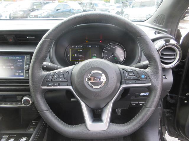 キックス X FOUR 4WD プロパイロット ナビ アラウンドビュー CD再生 Bluetooth クルーズコントロール エマージェンシーブレーキ ETC LEDヘッドランプ ブルーステッチシート ステアリングヒーター(13枚目)