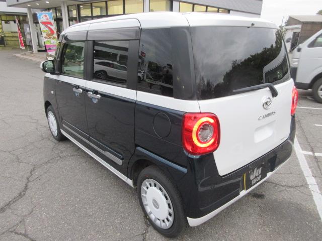 ムーヴキャンバス ストライプスＧ　ワンオーナー　両側電動スライドドア　スマートアシスト　ウェルカムオープンドア　ＬＥＤヘッドランプ　シートヒーター　リアサンシェード　クリアランスソナー　オートライト　衝突安全ボディ（10枚目）