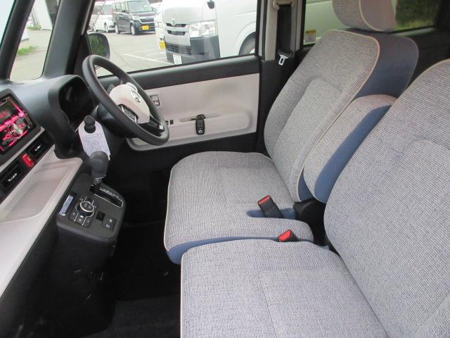 ムーヴキャンバス ストライプスＧ　ワンオーナー　両側電動スライドドア　スマートアシスト　ウェルカムオープンドア　ＬＥＤヘッドランプ　シートヒーター　リアサンシェード　クリアランスソナー　オートライト　衝突安全ボディ（22枚目）