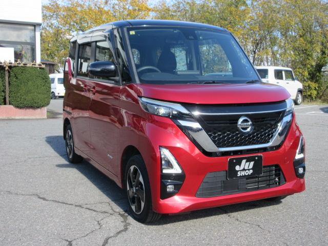 ルークス ハイウェイスター　Ｘ　プロパイロットエディション　４ＷＤ　ナビ　フルセグＴＶ　Ｂｌｕｅｔｏｏｔｈ　アラウンドビューモニター　　エマージェンシーブレーキ　両側電動スライドドア　ＬＥＤヘッドランプ　フォグランプ　シートヒーター　リアサンシェード　ＥＴＣ（5枚目）