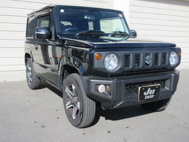 ジムニー ＸＣ　４ＷＤ　スズキセーフティサポート　ナビ　フルセグＴＶ　Ｂｌｕｅｔｏｏｔｈ　ＣＤ＆ＤＶＤ　ＥＴＣ　ＬＥＤヘッドランプ　フォグランプ　クルコン　シートヒーター　荷室カーペット　プッシュスタート　冬タイヤ有（6枚目）