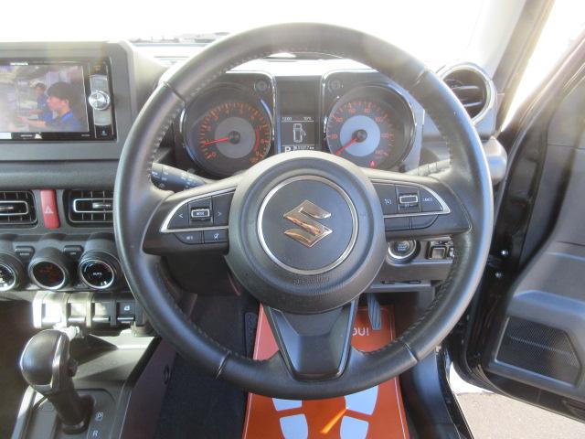 ジムニー ＸＣ　４ＷＤ　スズキセーフティサポート　ナビ　フルセグＴＶ　Ｂｌｕｅｔｏｏｔｈ　ＣＤ＆ＤＶＤ　ＥＴＣ　ＬＥＤヘッドランプ　フォグランプ　クルコン　シートヒーター　荷室カーペット　プッシュスタート　冬タイヤ有（13枚目）