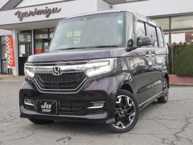 Ｎ－ＢＯＸカスタム Ｇ・Ｌターボホンダセンシング　４ＷＤ　両側電動スライドドア　ナビ　Ｂｌｕｅｔｏｏｔｈ　ＣＤ＆ＤＶＤ再生機能　バックカメラ　ＬＥＤヘッドランプ　シートヒーター　クルーズコントロール　ビルトインＥＴＣ　シートリフター　ＵＳＢ入力端子（2枚目）