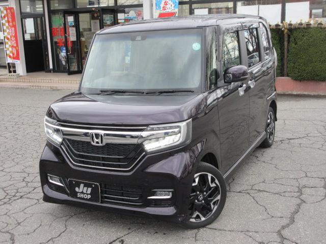 Ｎ－ＢＯＸカスタム Ｇ・Ｌターボホンダセンシング　４ＷＤ　両側電動スライドドア　ナビ　Ｂｌｕｅｔｏｏｔｈ　ＣＤ＆ＤＶＤ再生機能　バックカメラ　ＬＥＤヘッドランプ　シートヒーター　クルーズコントロール　ビルトインＥＴＣ　シートリフター　ＵＳＢ入力端子（3枚目）
