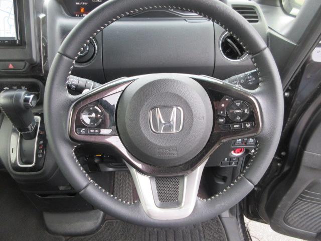 Ｎ－ＢＯＸカスタム Ｇ・Ｌターボホンダセンシング　４ＷＤ　両側電動スライドドア　ナビ　Ｂｌｕｅｔｏｏｔｈ　ＣＤ＆ＤＶＤ再生機能　バックカメラ　ＬＥＤヘッドランプ　シートヒーター　クルーズコントロール　ビルトインＥＴＣ　シートリフター　ＵＳＢ入力端子（14枚目）