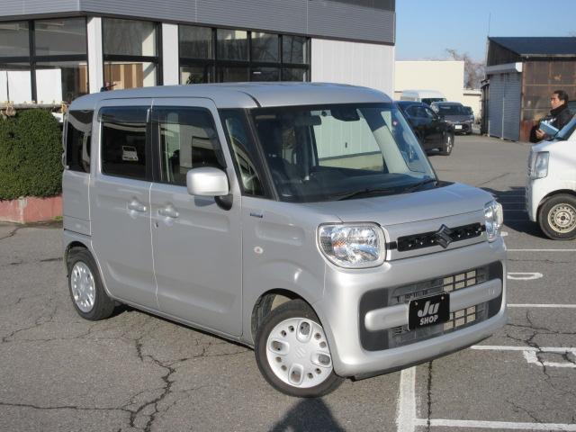 スペーシア ハイブリッドＧ　４ＷＤ　ナビ　フルセグＴＶ　Ｂｌｕｅｔｏｏｔｈオーディオ　ＣＤ＆ＤＶＤ再生機能　ＥＴＣ　プッシュスタート　デュアルカメラブレーキ（4枚目）