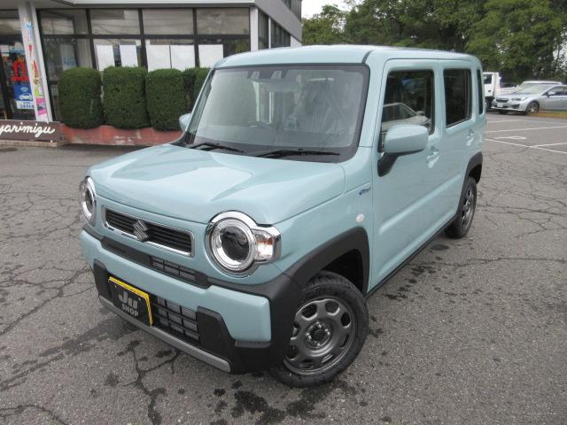 ハスラー ハイブリッドＧ　４ＷＤ　届出済未使用車　スズキセーフティサポート　シートヒーター　ＬＥＤヘッドランプ　クルーズコントロール　新車保証（3枚目）