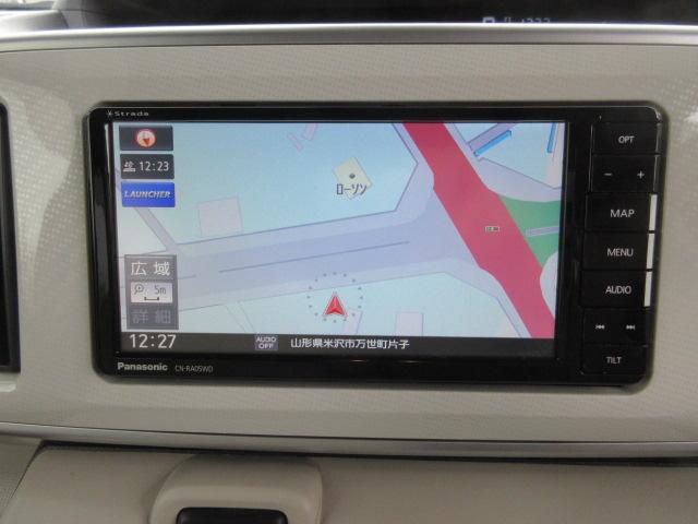 ムーヴキャンバス Ｘ　ＳＡＩＩＩ　４ＷＤ　両側電動スライドドア　ナビ　フルセグＴＶ　Ｂｌｕｅｔｏｏｔｈオーディオ　ＣＤ＆ＤＶＤ再生機能　パノラマモニター　プッシュスタート　シートリフター　ワンオーナー　スタッドレスタイヤ有（16枚目）