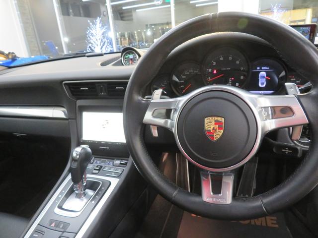 911 911カレラ4 PDK・スポーツクロノパッケージ・ブラックレザースポーツシート・シートヒーター・純正クラリオンSDナビ・地デジ・F&Rドラレコ・電動格納ミラー・キセノンヘッドライト・純正19インチAW(15枚目)