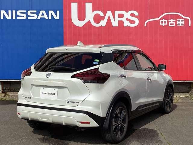 キックス Ｘ　話題の【プロパイロット】で高速道路もスイスイ！【純正Ｂｌｕｅｔｏｏｔｈ対応ナビ】で確実に旅先へ案内！【バックカメラ】で駐車も安心！万が一の時は【ＳＯＳスイッチ】であなたを守ります！（4枚目）