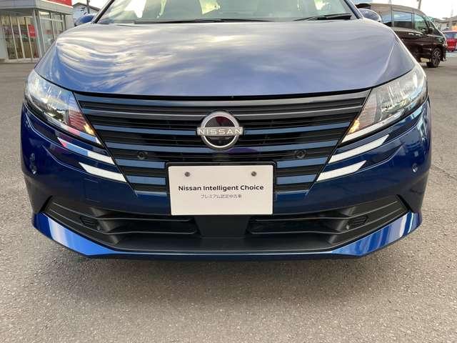 ノート １．２　Ｘ　元当社試乗車　大型画面純正Ｂｌｕｅｔｏｏｔｈナビ　リアカメラ　衝突被害軽減ブレ－キ　全方位カメラ　禁煙車　ＬＥＤヘッドライト　レーンアシスト　インテリジェントキー　ワンオーナー　アイドリングストップ　整備記録簿　盗難防止システム　ワンセグＴＶ　ＡＢＳ（6枚目）