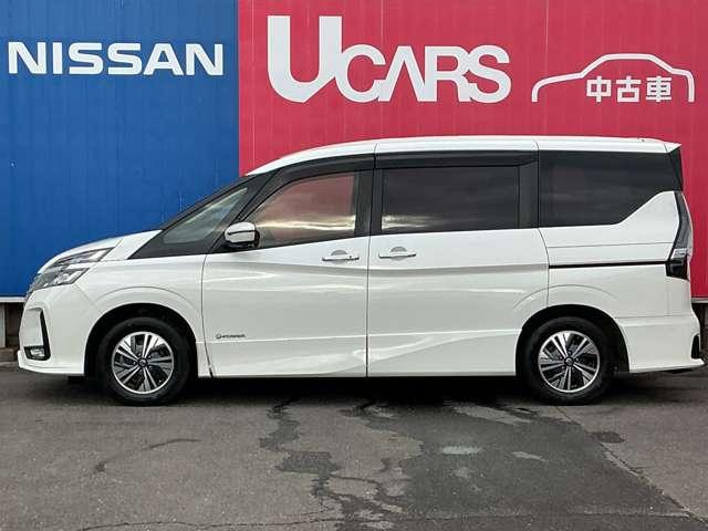 セレナ １オーナー　純正大型Ｂｌｕｅｔｏｏｔｈ対応ナビ　３６０°カメラ　エマジェンシーブレーキ　１オナ　スマキー　バックカメラ　ＬＥＤ　レーンアシスト　点検記録簿付　ＥＴＣ　Ａストップ　イモビ　サイドカーテンエアバック　フルオートエアコン　アルミホイール（5枚目）