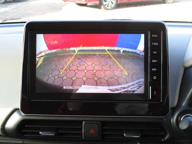 バックモニターで駐車をサポート☆