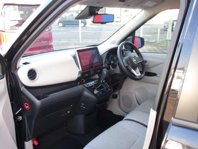 心地よい室内空間がお出かけを楽しくしてくれます。