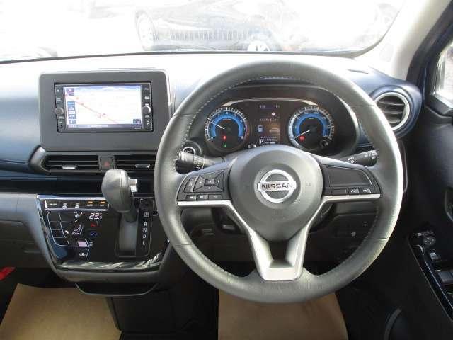 デイズ ６６０　ハイウェイスターＸドラレコ／純正ナビ／バックモニター　ブレーキサポート　禁煙　ＬＥＤ　ドライブレコーダー　イモビライザー　１オーナー　インテリジェントキー　レーンキープ　バックカメラ　ナビＴＶ　アイドリングストップ　オートエアコン　デュアルエアバッグ（4枚目）