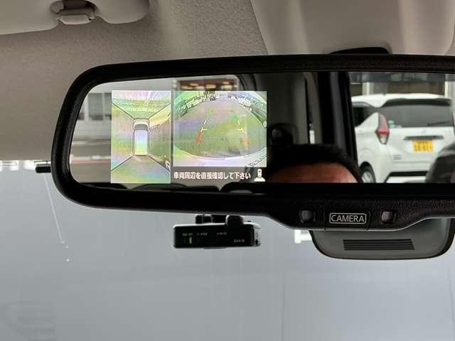 駐車時の強い味方アラウンドビューモニター付。フレッシャーズからベテランまで安心です。