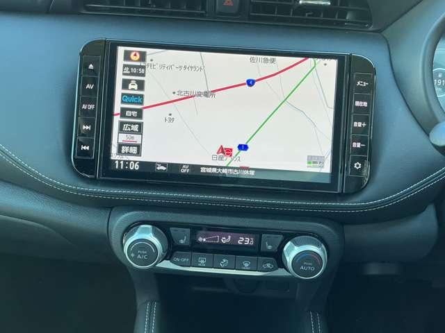 キックス 1.2 X (e-POWER) ナビ&TV ワンオ-ナ-車 追従クルコン スマートキー LEDヘッド レーンアシスト パワーステアリング 盗難防止システム ドライブレコーダー ETC メモリーナビ サイドエアバッグ アルミ AAC(15枚目)