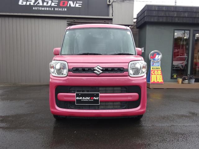 スペーシア ハイブリッドG 4WD スマートキー プッシュスタート 電動格納ミラー アイドリングストップ シートヒーター(2枚目)