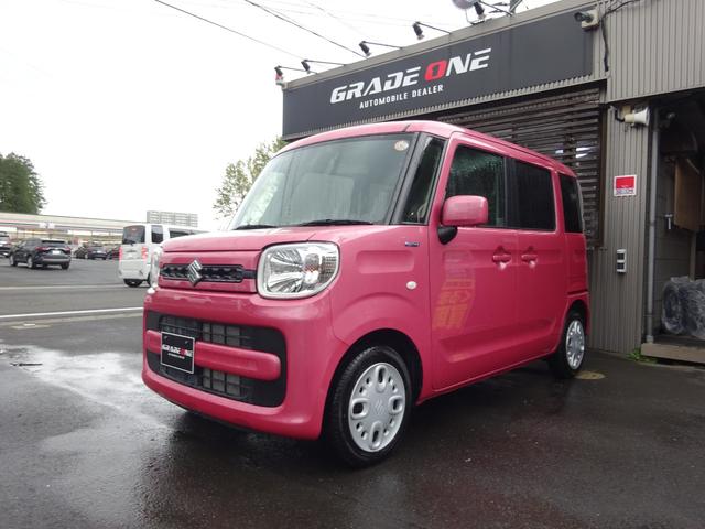 スペーシア ハイブリッドG 4WD スマートキー プッシュスタート 電動格納ミラー アイドリングストップ シートヒーター(9枚目)