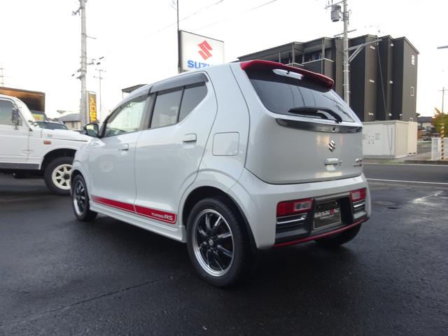 アルトターボRS ベースグレード 4WD ワンオーナー車 バックカメラ スマートキー プッシュスタート 革巻ステアリング シートヒーター 電動格納ミラー フォグランプ アルミ(7枚目)
