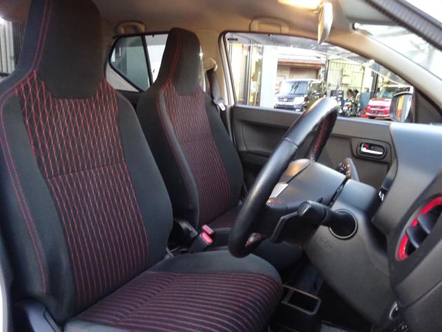 アルトターボRS ベースグレード 4WD ワンオーナー車 バックカメラ スマートキー プッシュスタート 革巻ステアリング シートヒーター 電動格納ミラー フォグランプ アルミ(24枚目)