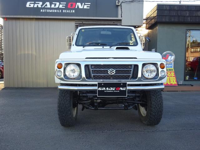 ジムニー ランドベンチャー 4WD ターボ リフトアップ3インチ 社外バンパー 社外マフラー ナルディウッドステアリング アルミ ETC エアコン パワステ エンジンスターター(2枚目)