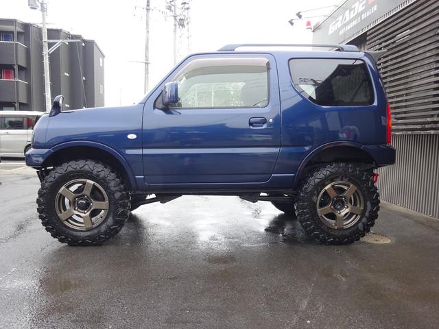 ジムニー ＸＣ　リフトＵＰ　ヨコハマジオランダーＸ－ＭＴ　ＦＡＲＭアルミ　ハイブリッジファーストリーディングアーム　Ｋ－プロダクツ減衰調整ショックサスペンション　調整式ラテラルロッド　社外マフラーバンパーリアスポイラ（8枚目）