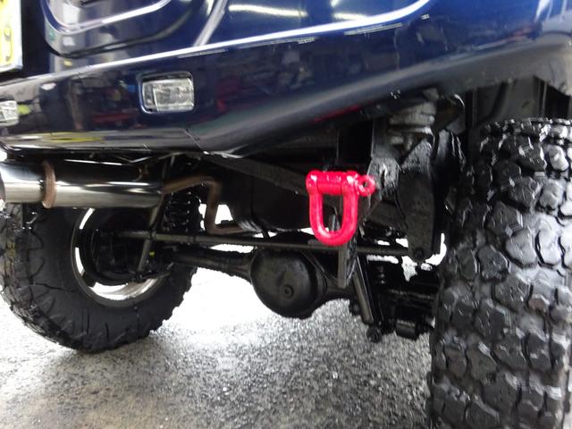 ジムニー ＸＣ　リフトＵＰ　ヨコハマジオランダーＸ－ＭＴ　ＦＡＲＭアルミ　ハイブリッジファーストリーディングアーム　Ｋ－プロダクツ減衰調整ショックサスペンション　調整式ラテラルロッド　社外マフラーバンパーリアスポイラ（38枚目）