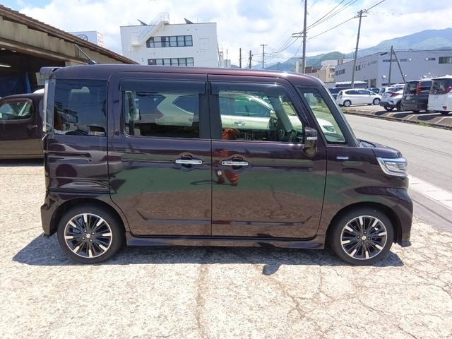 スペーシアカスタム ハイブリッドXS 4WD 社外ドライブレコーダー バックカメラ 両側電動スライドドア 社外ナビ TV クリアランスソナー レーンアシスト 衝突被害軽減システム オートライト LEDヘッドランプ スマートキー(14枚目)