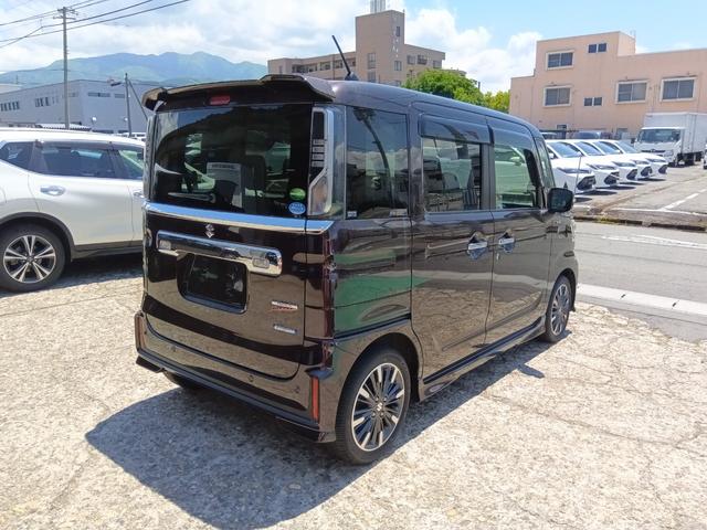 スペーシアカスタム ハイブリッドXS 4WD 社外ドライブレコーダー バックカメラ 両側電動スライドドア 社外ナビ TV クリアランスソナー レーンアシスト 衝突被害軽減システム オートライト LEDヘッドランプ スマートキー(15枚目)