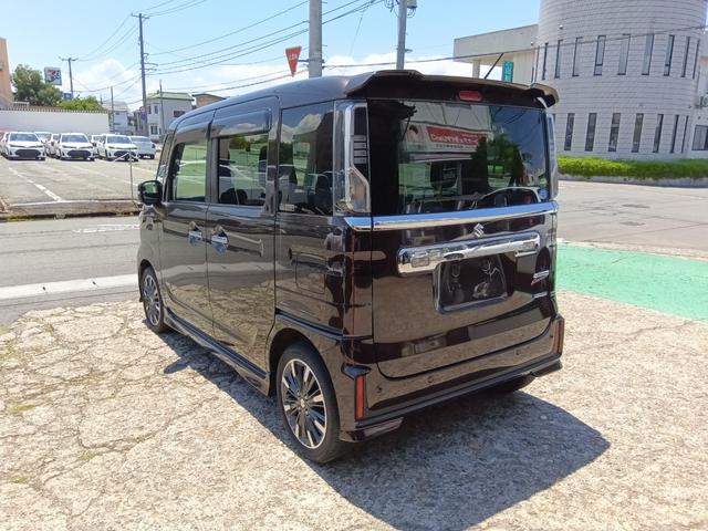 スペーシアカスタム ハイブリッドXS 4WD 社外ドライブレコーダー バックカメラ 両側電動スライドドア 社外ナビ TV クリアランスソナー レーンアシスト 衝突被害軽減システム オートライト LEDヘッドランプ スマートキー(17枚目)