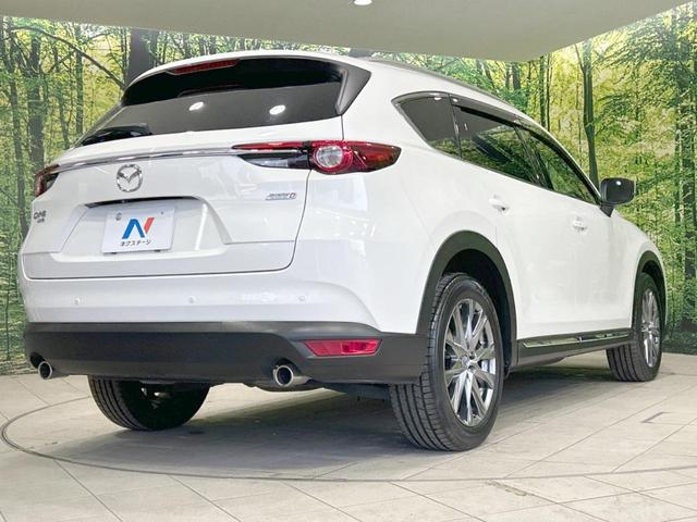 ＣＸ－８ ＸＤ　Ｌパッケージ　ディーゼルターボ　４ＷＤ　フリップダウン　衝突軽減装置　禁煙車　純正ナビ　ＢＯＳＥサウンド　全周囲カメラ　レーダークルーズ　ＥＴＣ　Ｂｌｕｅｔｏｏｔｈ　シートヒーター　パワーバックドア　ＬＥＤヘッド（20枚目）