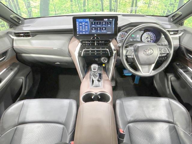 ハリアー Ｚ　レザーパッケージ　１２．３型ナビ　禁煙車　寒冷地仕様　モデリスタエアロ　パノラミックビューモニター　衝突軽減装置　ＬＥＤライト　シートベンチレーション　Ｂｌｕｅｔｏｏｔｈ　ステアリングヒーター　黒革シート（2枚目）