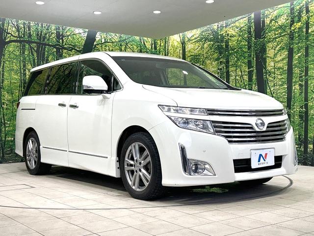 エルグランド ２５０ハイウェイスター　禁煙車　メーカーナビ　両側電動ドア　後席モニター　全周囲カメラ　１００Ｖ電源　スマートキー　ＨＩＤヘッド　ＥＴＣ　オートライト　デュアルエアコン　純正１８インチアルミ　リアエアコン　Ｂｌｕｅｔｏｏｔｈ（17枚目）