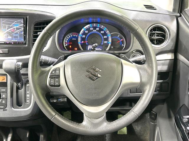 ワゴンＲスティングレー Ｔ　禁煙車　ターボ　バックカメラ　ナビ　スマートキー　ＨＩＤヘッド　ＥＴＣ　オートライト　オートエアコン　純正１５インチＡＷ　オートライト　Ｂｌｕｅｔｏｏｔｈ　ＣＤ　ＤＶＤ再生　地デジ　パドルシフト（11枚目）