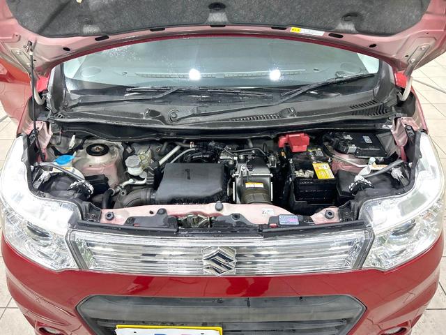 ワゴンＲスティングレー Ｔ　禁煙車　ターボ　バックカメラ　ナビ　スマートキー　ＨＩＤヘッド　ＥＴＣ　オートライト　オートエアコン　純正１５インチＡＷ　オートライト　Ｂｌｕｅｔｏｏｔｈ　ＣＤ　ＤＶＤ再生　地デジ　パドルシフト（18枚目）