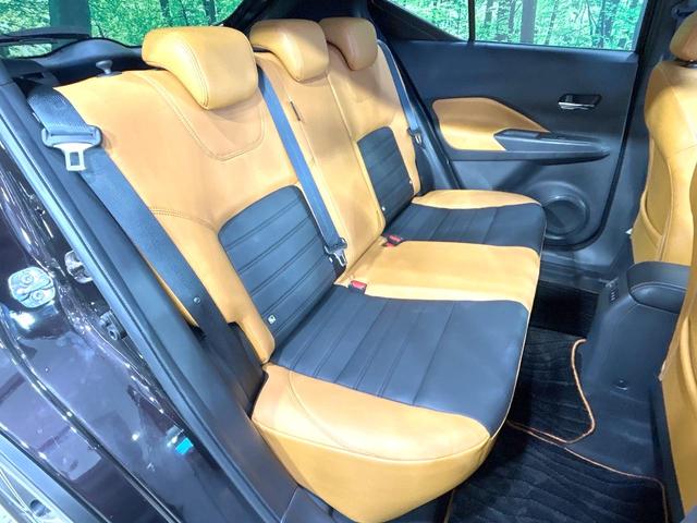 キックス Ｘ　ツートーンインテリアエディション　禁煙車　純正９型ナビ　衝突軽減装置　プロパイロット　バックカメラ　シートヒーター　ステアリングヒーター　スマートキー　ＥＴＣ　ドラレコ　ＬＥＤヘッド　革巻きステアリング　純正１７インチＡＷ（9枚目）