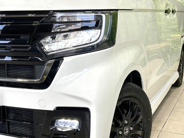N-BOXカスタム L スタイル+ブラック 禁煙車 純正8型ナビ バックカメラ 両側電動ドア 衝突軽減装置 アダプティブクルーズ スマートキー LEDヘッド オートハイビーム オートライト オートエアコン 純正14インチアルミ シートヒーター(12枚目)