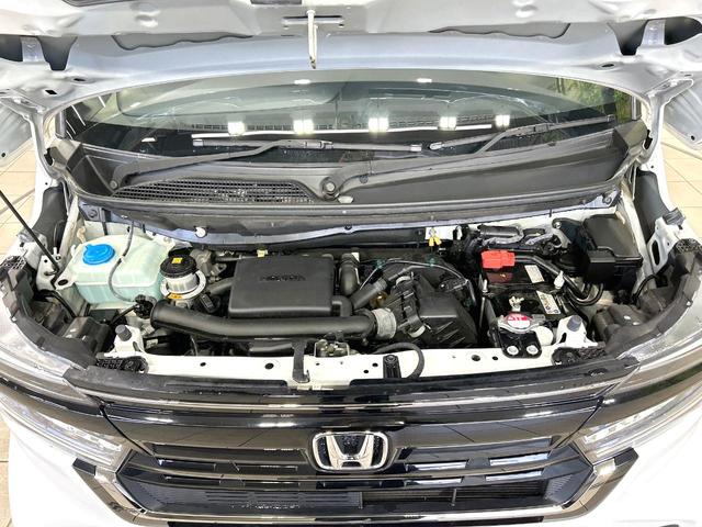 N-BOXカスタム L スタイル+ブラック 禁煙車 純正8型ナビ バックカメラ 両側電動ドア 衝突軽減装置 アダプティブクルーズ スマートキー LEDヘッド オートハイビーム オートライト オートエアコン 純正14インチアルミ シートヒーター(18枚目)