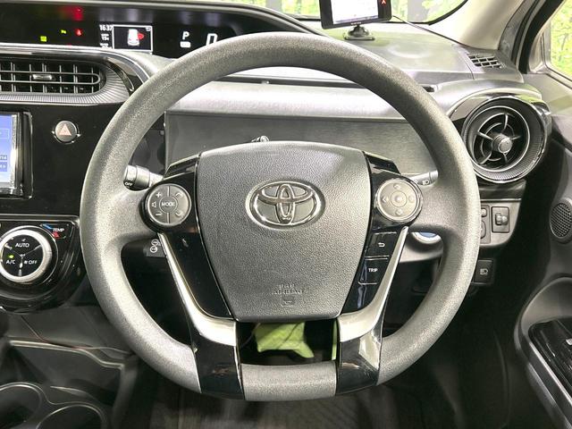 アクア Sスタイルブラック 禁煙車 SDナビ バックカメラ 寒冷地仕様 衝突被害軽減装置 コーナーセンサー スマートキー HIDヘッド ETC オートマチックハイビーム オートライト オートエアコン Bluetooth フルセグ(11枚目)