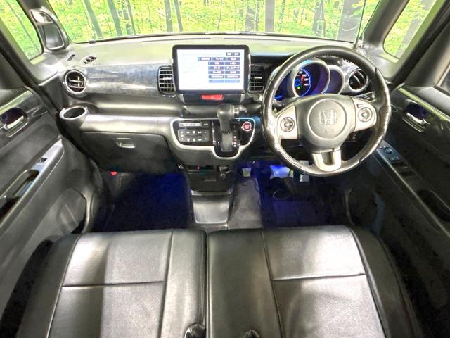 N-BOX モデューロX G・ターボパッケージ 両側電動ドア 9型ナビ バックカメラ 禁煙車 スマートキー HIDヘッド ETC クルコン オートライト オートエアコン 純正15インチアルミ Bluetooth CD DVD再生 フルセグ(2枚目)