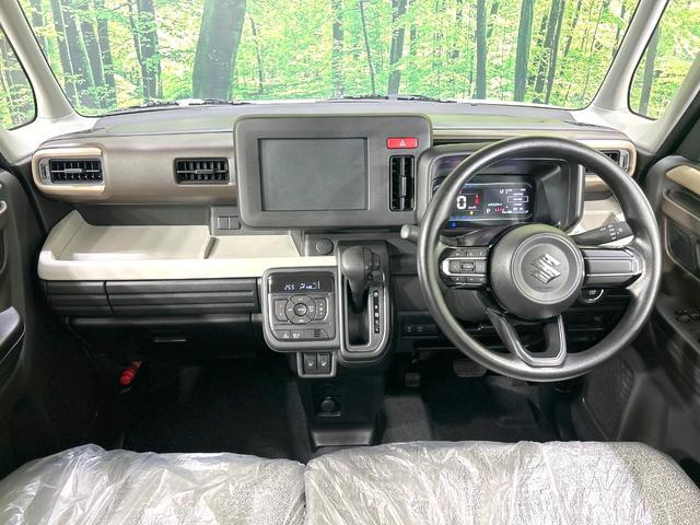 スペーシア ハイブリッドG 4WD 届出済未使用車 衝突軽減装置 シートヒーター オートライト オートエアコン LEDヘッド オートマチックハイビーム 盗難防止装置 プライバシーガラス アイドリングストップ 電動格納ミラー(2枚目)