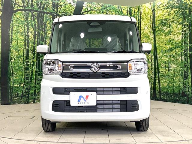 スペーシア ハイブリッドG 4WD 届出済未使用車 衝突軽減装置 シートヒーター オートライト オートエアコン LEDヘッド オートマチックハイビーム 盗難防止装置 プライバシーガラス アイドリングストップ 電動格納ミラー(14枚目)